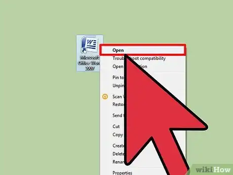 Image titled Double Space in Word 2007 Step 1