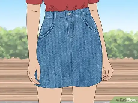 Image titled Wear Skirts Casually Step 1