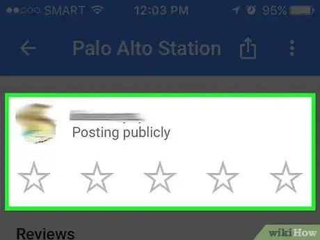 Image titled Write Reviews on Google Maps on an iPhone Step 6