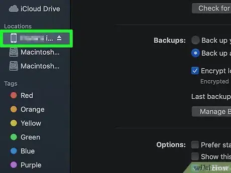 Image titled Back Up an iPhone to a Laptop Step 7