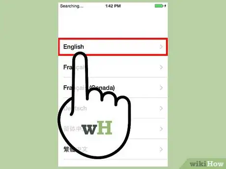 Image titled Set Up an iPhone from Scratch Step 2