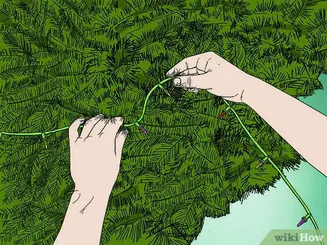 Image titled Decorate a Christmas Tree with a Ribbon Step 4