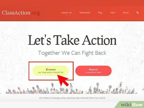 Image titled Find a List of Class Action Lawsuits Step 2