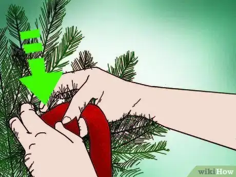 Image titled Decorate a Christmas Tree with a Ribbon Step 6