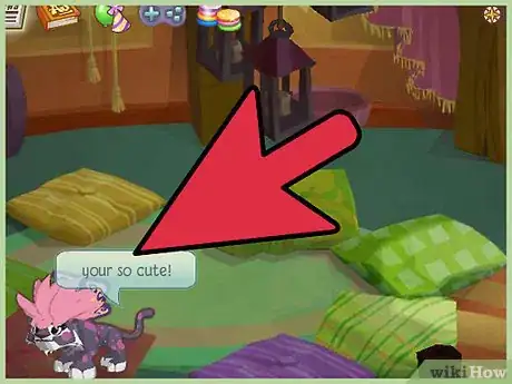 Image titled Get Adopted in the Pillow Room on Animal Jam Step 5
