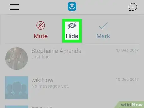 Image titled Hide Groupme Messages on iPhone or iPad Step 5