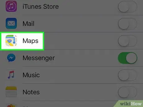 Image titled Turn Off Cellular Data for Maps on an iPhone Step 3