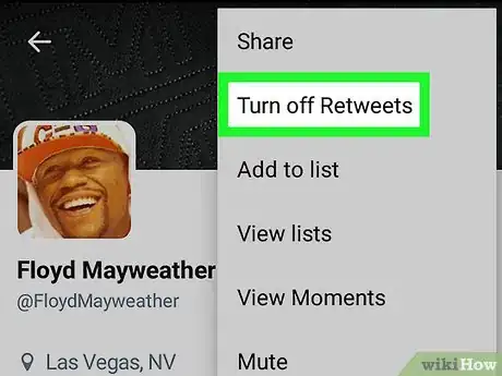 Image titled Turn Off Someone's Twitter Retweets on Android Step 4