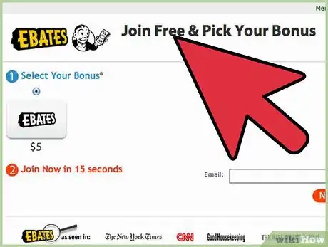 Image titled Use Ebates Step 1