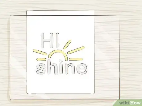 Image titled Make Liquid Polymer Clay Window Clings Step 10