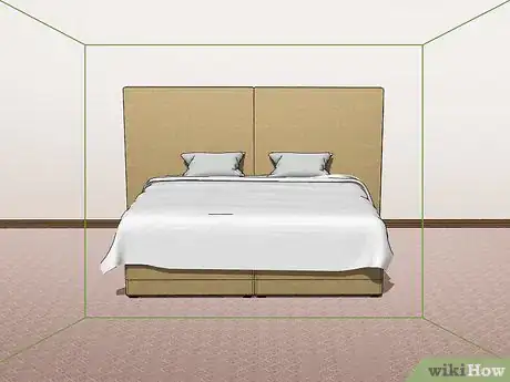 Image titled Decorate a Small Bedroom Step 1