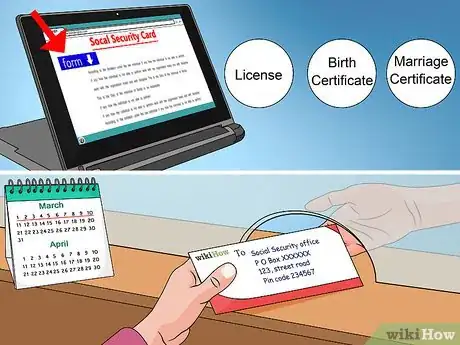 Image titled Change Your Last Name After Marriage Step 2