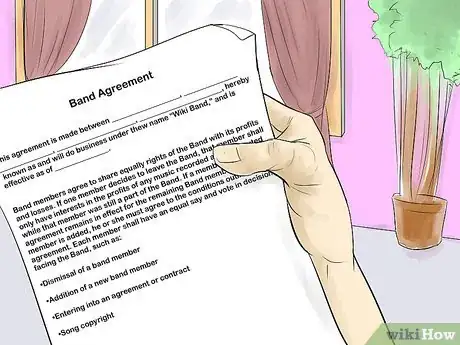 Image titled Secure Royalties when Leaving a Band Step 1