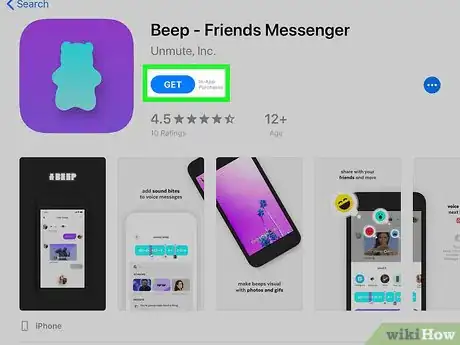 Image titled Use Beep Friends Messenger App on iPhone or iPad Step 5