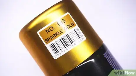 Image titled Spray Paint with Gold Step 2