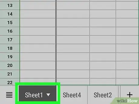 Image titled Pull Data from Another Sheet on Google Sheets on Android Step 3
