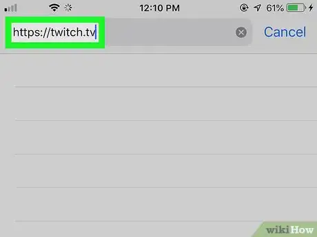 Image titled Pause a Twitch Stream on iPhone or iPad Step 1