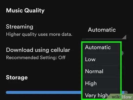 Image titled Change the Streaming and Download Sound Quality on Spotify Step 6