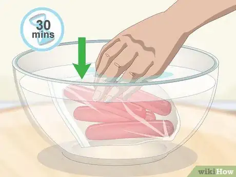 Image titled Defrost Hot Dogs Step 10