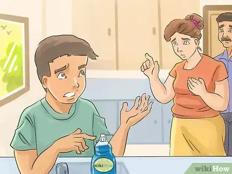 Image titled Get Out of Washing the Dishes Step 1