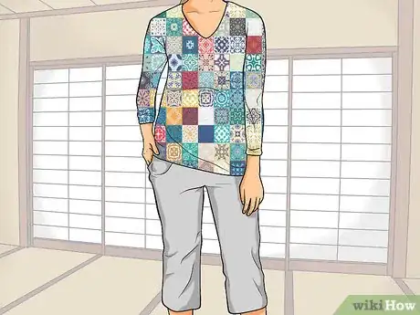 Image titled Wear Patchwork Print Step 2