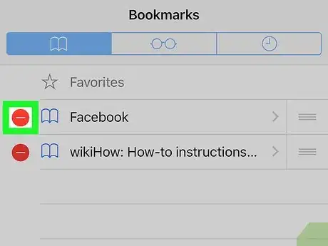 Image titled Delete Bookmarks from an iPhone Step 5