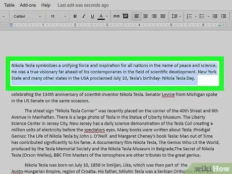 Image titled Double Space in Google Docs Step 2