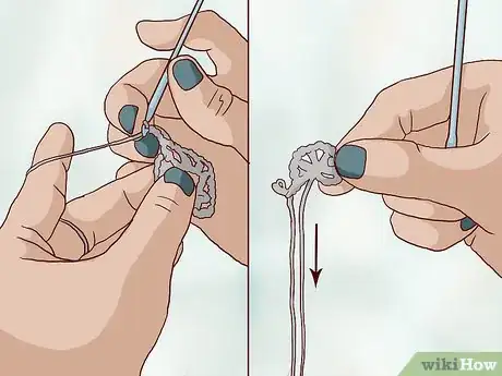 Image titled Crochet a Snowflake Step 5