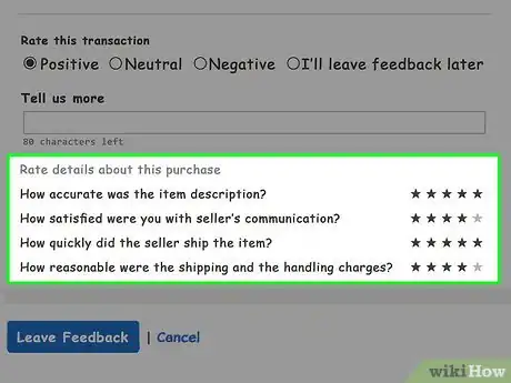 Image titled Leave Feedback on eBay on PC or Mac Step 7