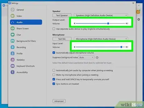 Image titled Control Your Audio on Zoom Step 5