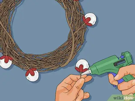 Image titled Make a Cotton Wreath Step 9