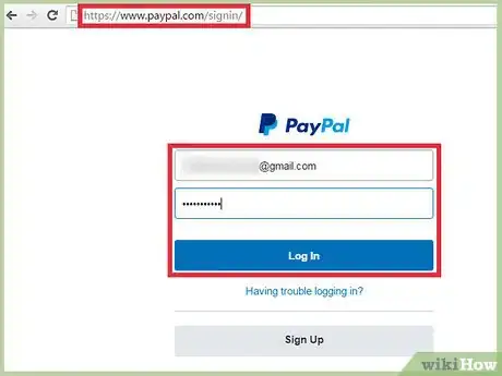 Image titled Change a PayPal Password Step 1