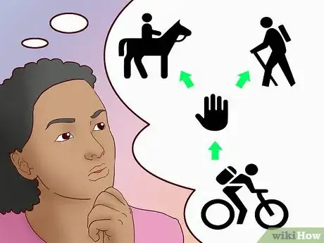 Image titled Yield to a Horse on a Multi Use Trail Step 7