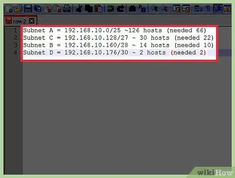 Image titled Subnet Using VLSM Step 4
