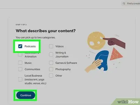 Image titled Make a Patreon Account Step 13