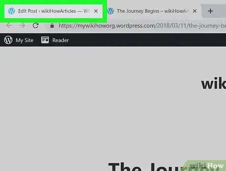 Image titled Edit a Post Page in WordPress on PC or Mac Step 6