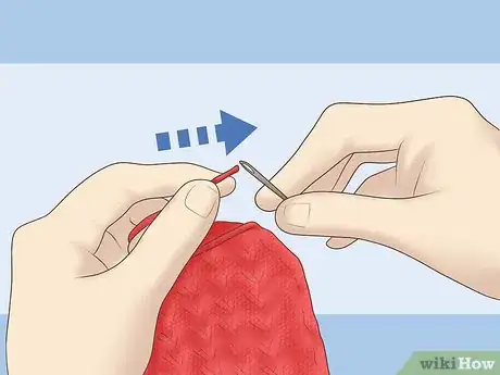 Image titled End Knitting a Scarf Step 8