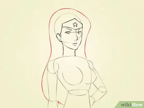 Image titled Draw Wonder Woman Step 5