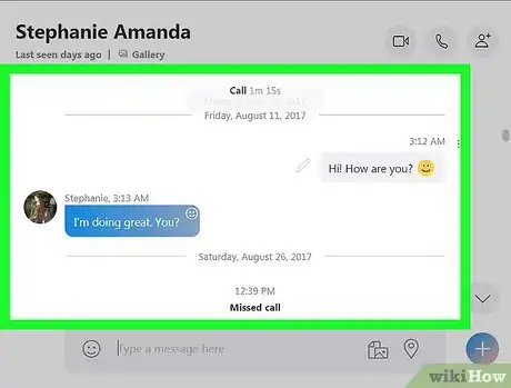 Image titled Delete Conversations on Skype on a PC or Mac Step 9