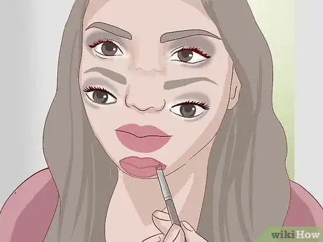 Image titled Create Double Vision Halloween Makeup Step 11