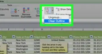 Group and Outline Excel Data