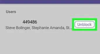 Unblock Someone on Viber on Android
