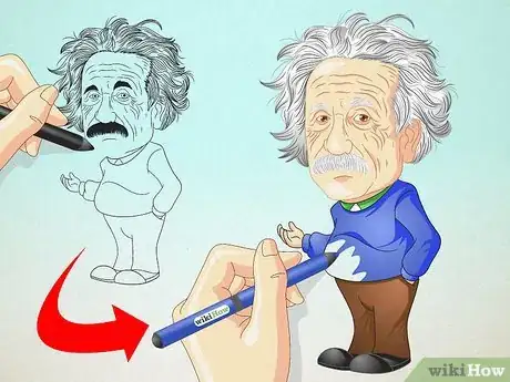Image titled Draw Albert Einstein Step 8