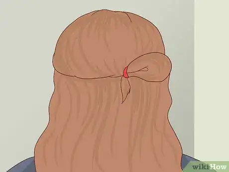Image titled Make a Half‐Up Fishtail Ponytail Step 13