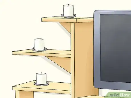 Image titled Decorate Entertainment Center Shelves Step 13