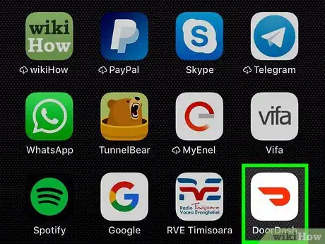 Image titled Contact a Driver on DoorDash on iPhone or iPad Step 1