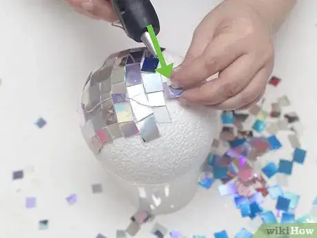 Image titled Make a Disco Ball with CDs Step 15
