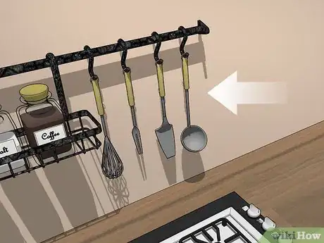 Image titled Arrange a Kitchen Without Cabinets Step 3