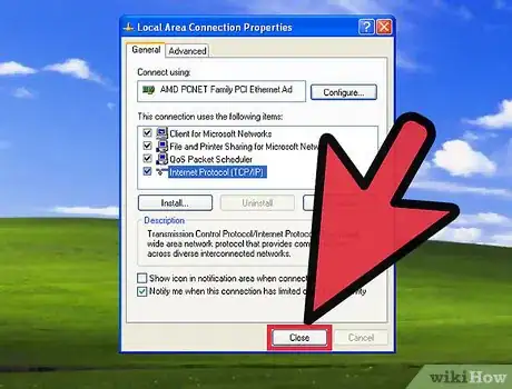 Image titled Set up DHCP Network Settings on Windows XP Step 9