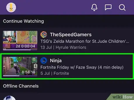 Image titled Share a Twitch Stream on Facebook on iPhone or iPad Step 13